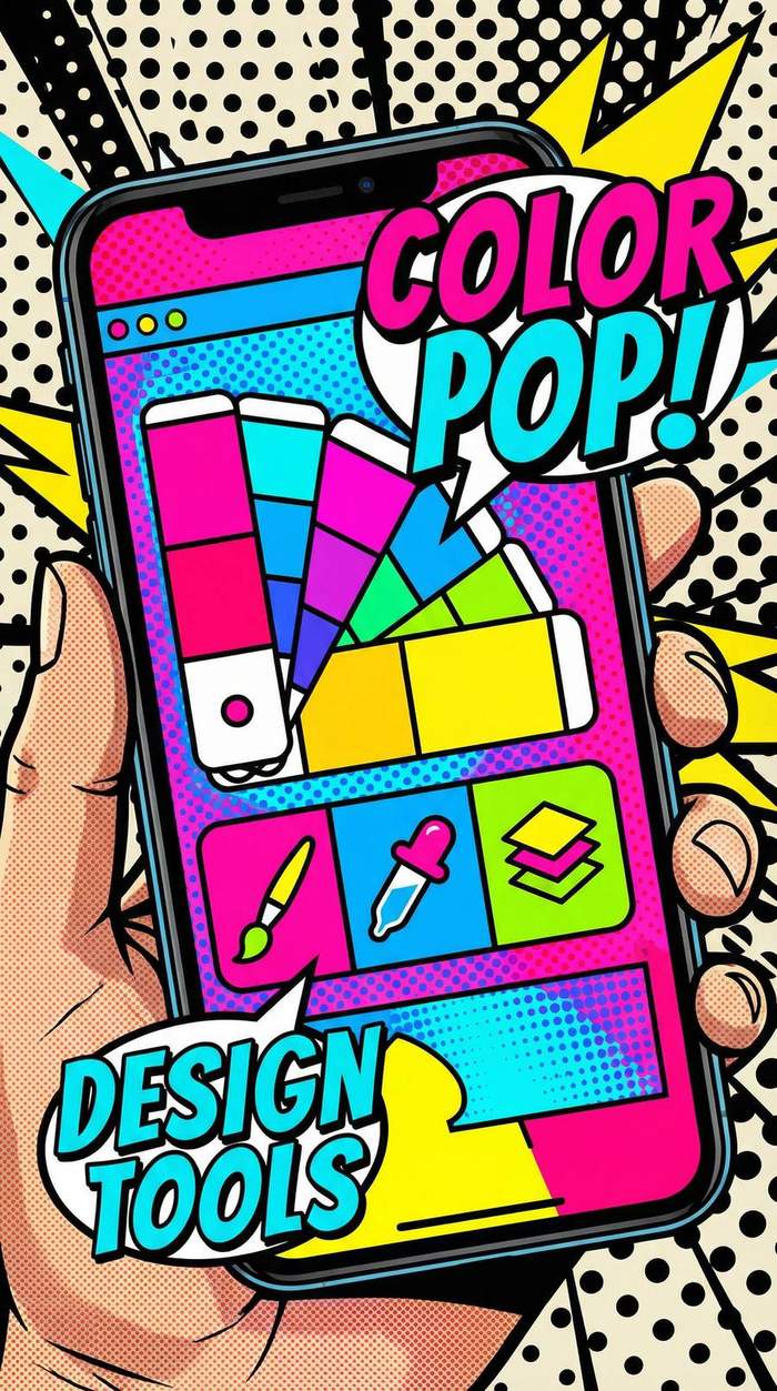 澳门彩票 APP - 移动端色彩工具应用界面展示