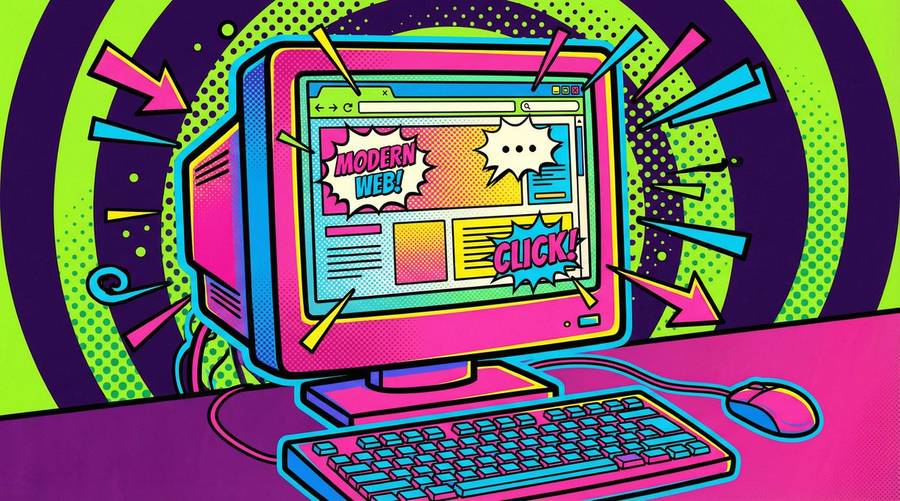 澳门彩票 - 波普艺术在现代网页设计中的复兴