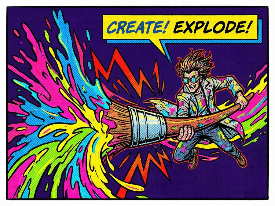 澳门彩票 - 成为色彩大师，加入波普艺术创意社区